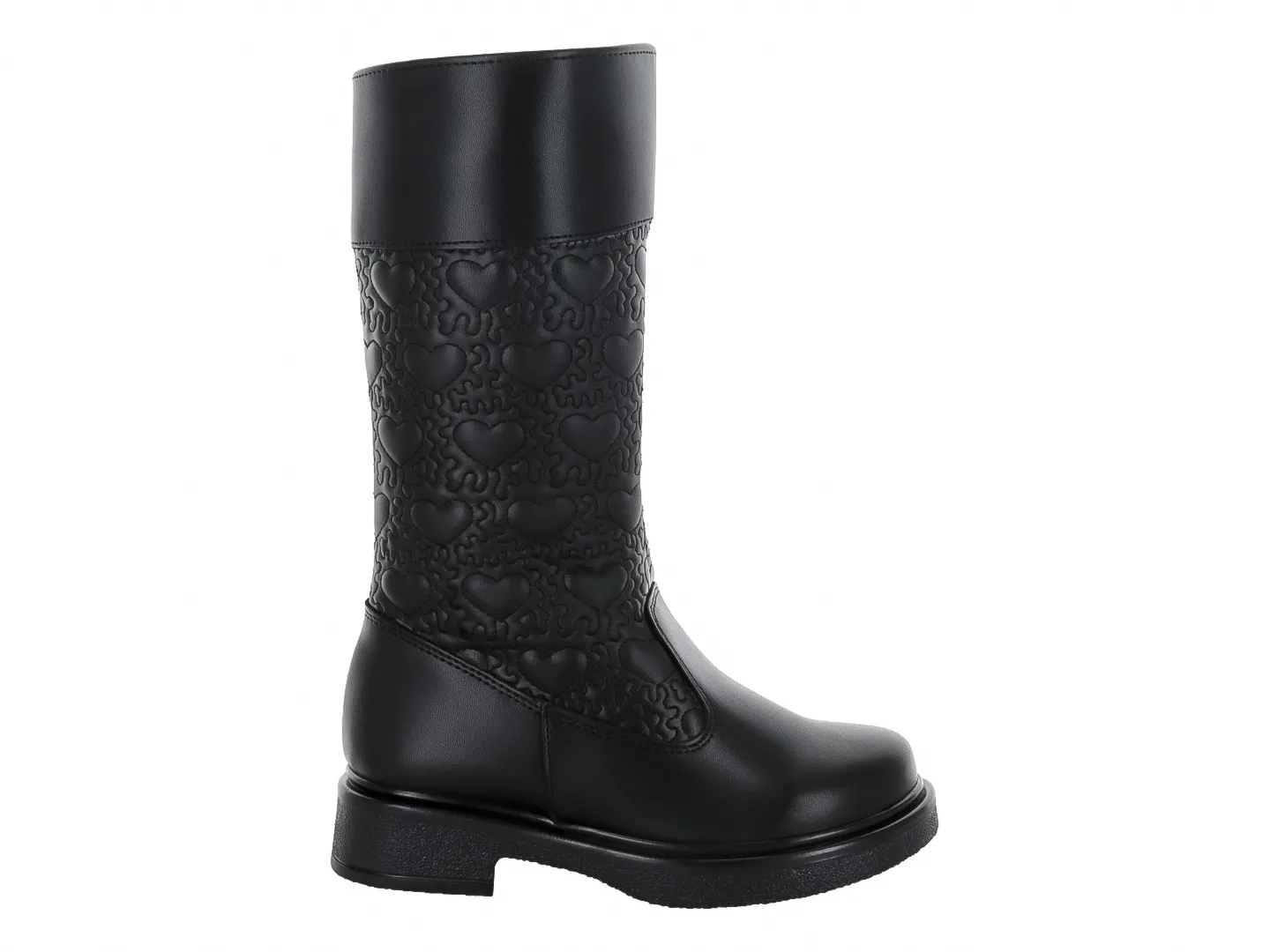 Botas Yuyin 23481  Negro Para Niña